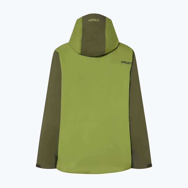 Pánská snowboardová bunda Oakley TNP TBT Insulated Anorak new dark brush/fern 6