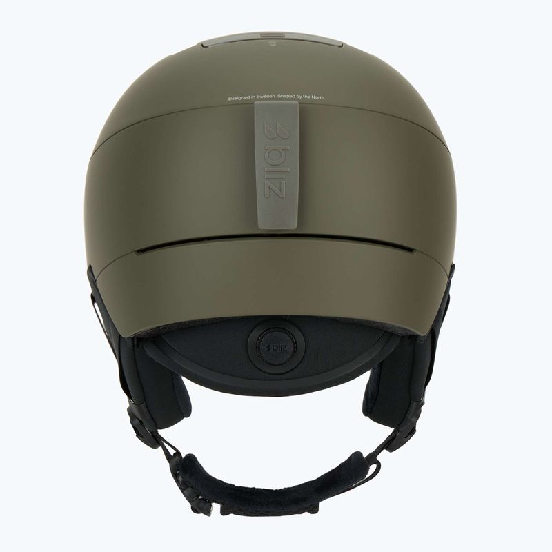 Lyžařská helma Bliz S002 matte camo green 4