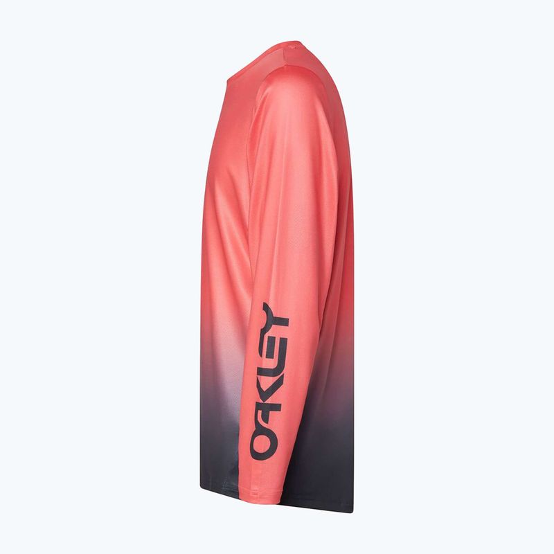 Pánské cyklistické triko Longsleeve Oakley Maven Coast 2.0 gradient paloma/black 3