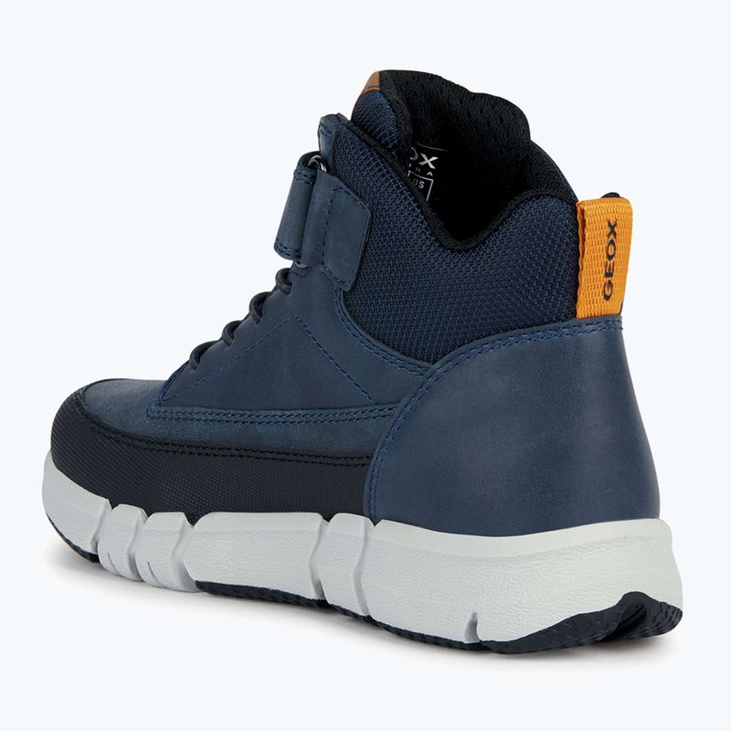 Juniorské boty  Geox Flexyper navy 9