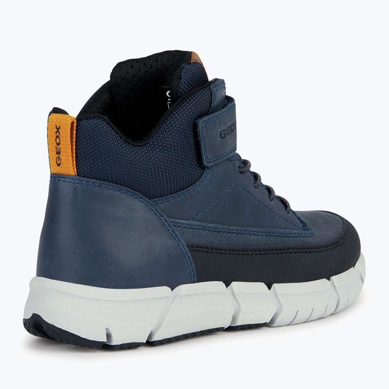 Juniorské boty  Geox Flexyper navy 10