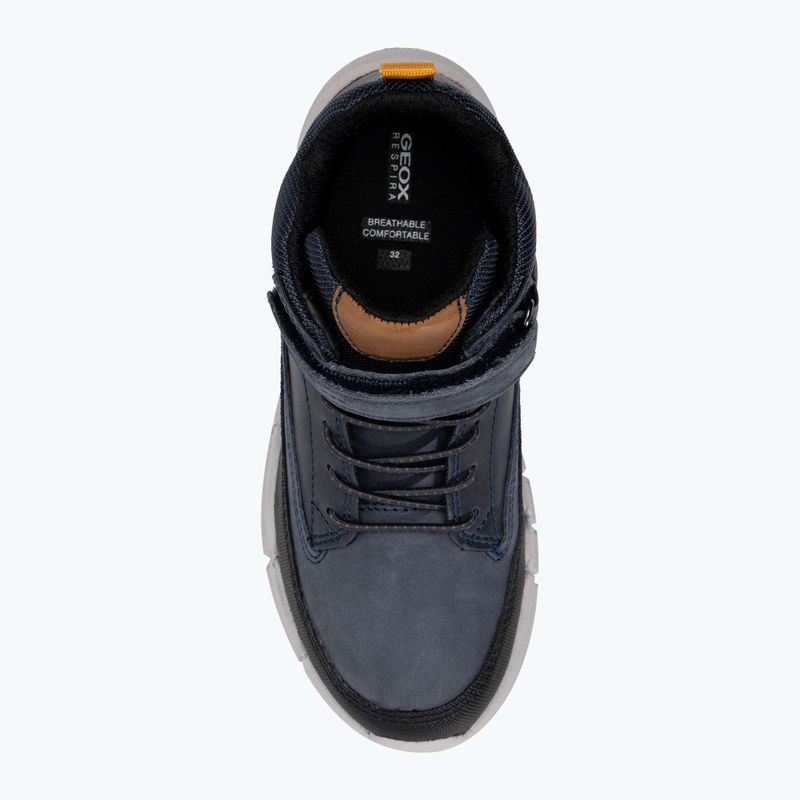 Juniorské boty  Geox Flexyper navy 6