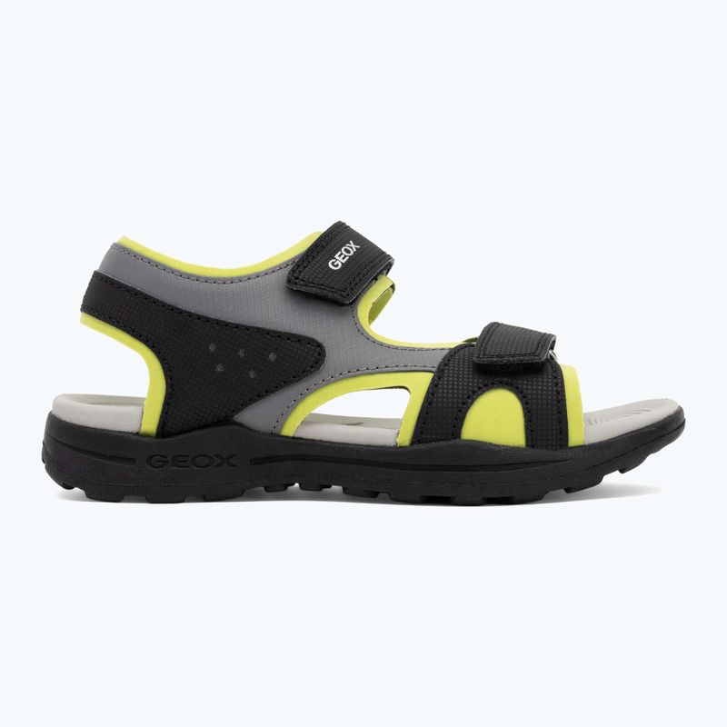 Dětské sandály Geox Vaniett black/light green 2