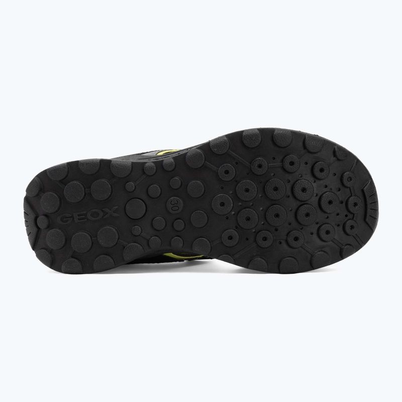 Dětské sandály Geox Vaniett black/light green 4