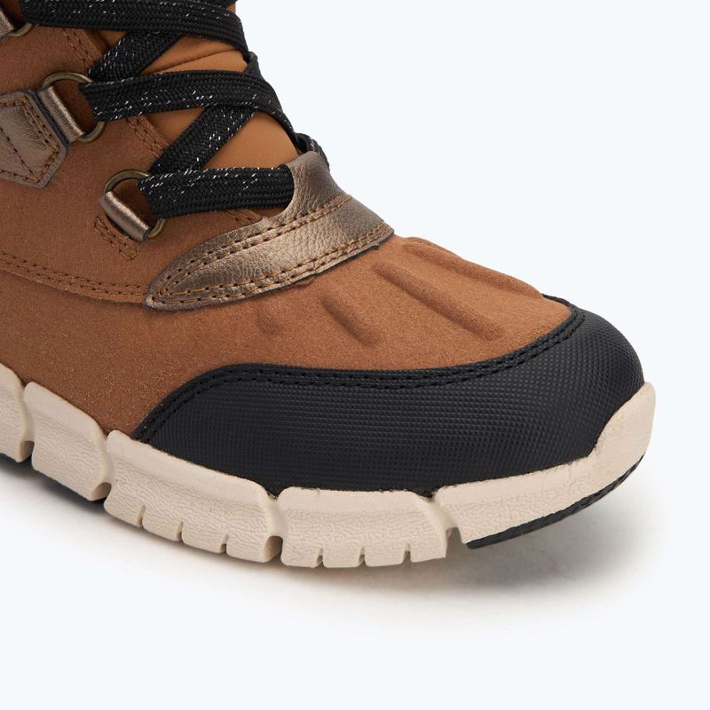Dětské sněhule Geox Flexyper ABX whisky / black 7