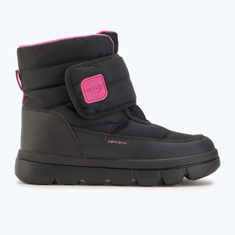 Dětské sněhule Geox Willaboom ABX black/fuchsia 2