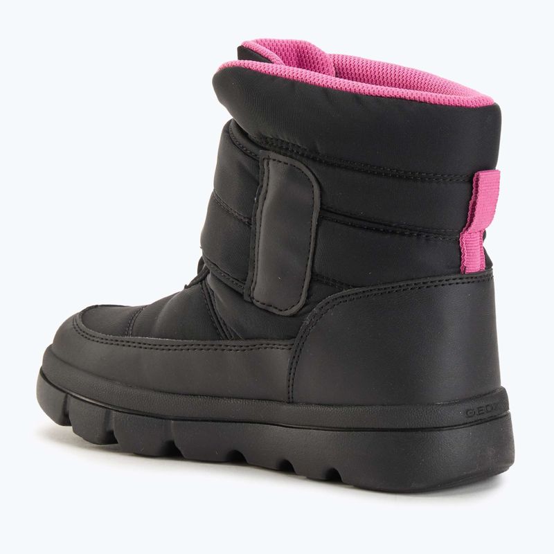 Dětské sněhule Geox Willaboom ABX black/fuchsia 3