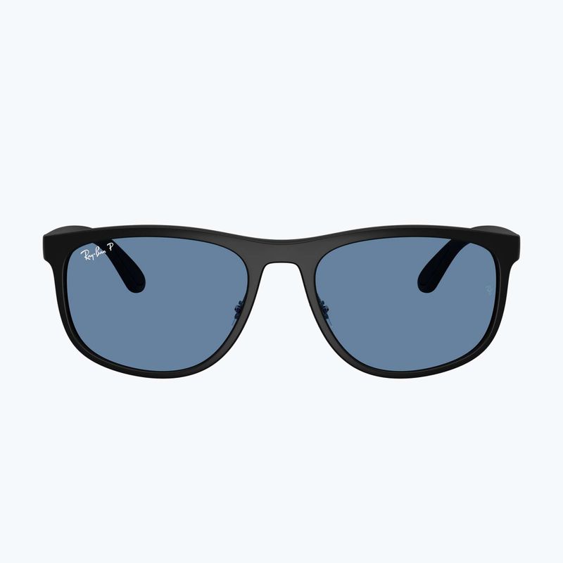 Sluneční brýle Ray-Ban RB4468 Polarized Lenses matte sand black/blue polarized 2