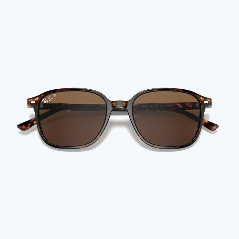 Sluneční brýle Ray-Ban Leonard tortoise/brown polarized 3