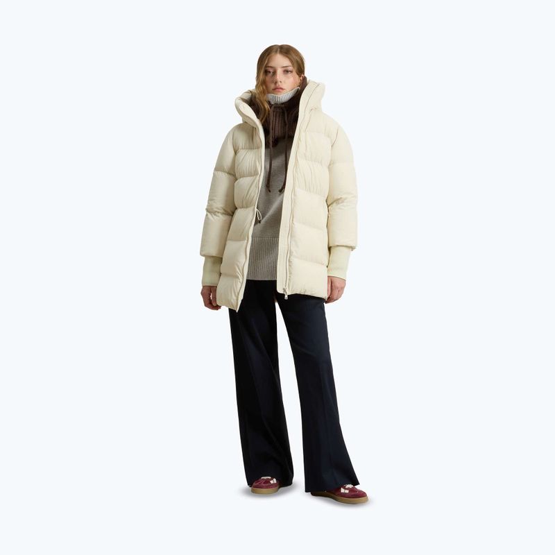 Dámská bunda Woolrich Cloud Madison Coat milky cream 2