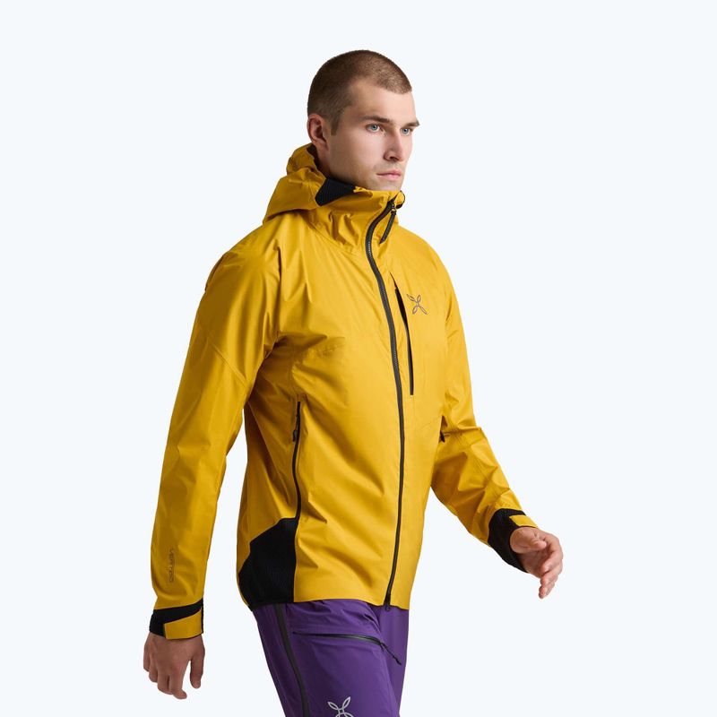 Pánská nepromokavá bunda Montura Vertigo 3L mustard 4