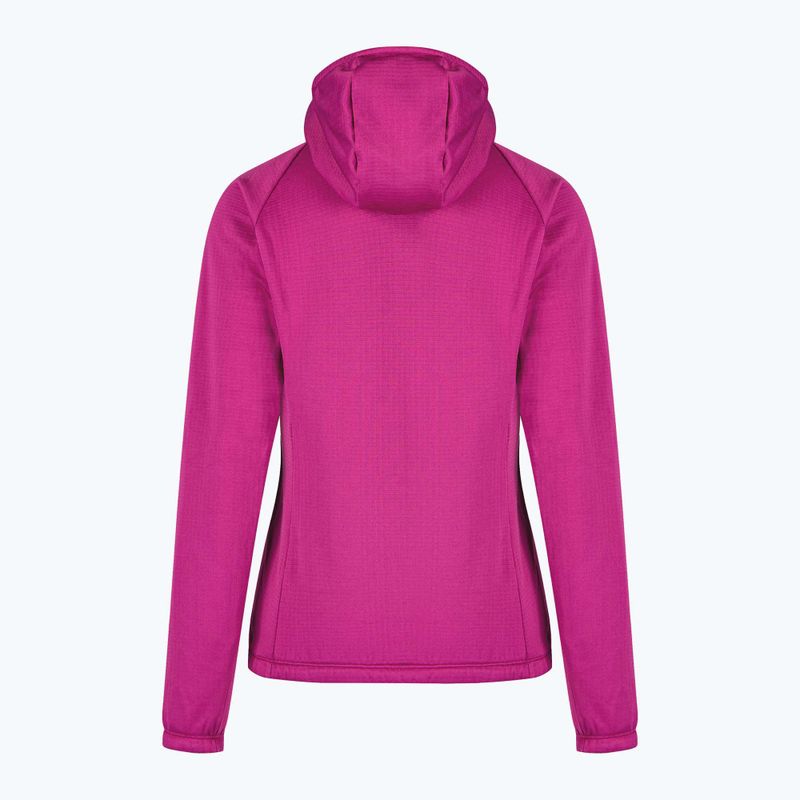 Dámská mikina Montura Fadis Grid Hooded Maglia Baton Rouge 8