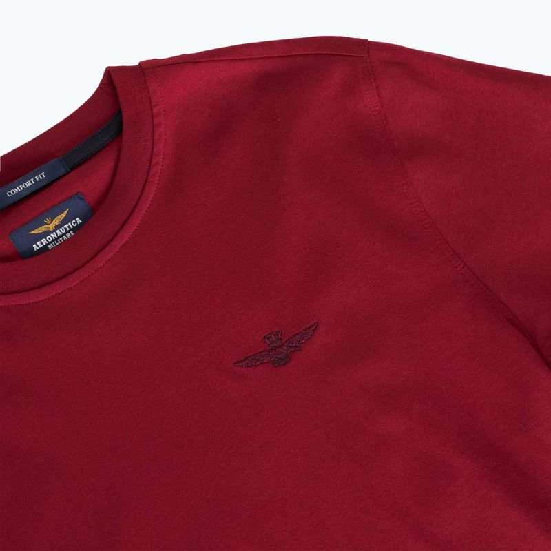 Pánské tričko Aeronautica Militare Essential burgundy 3