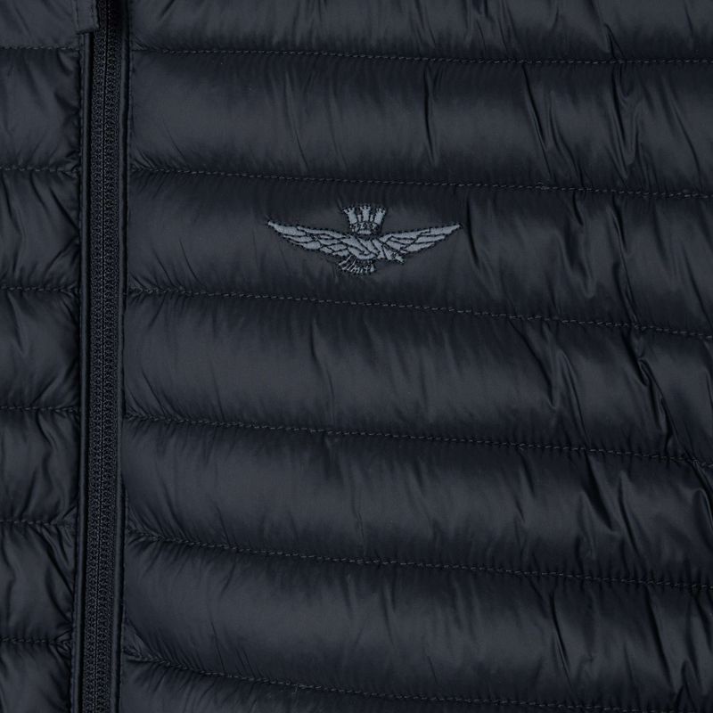 Pánská zimní oteplená bunda Aeronautica Militare Essential jet black 3