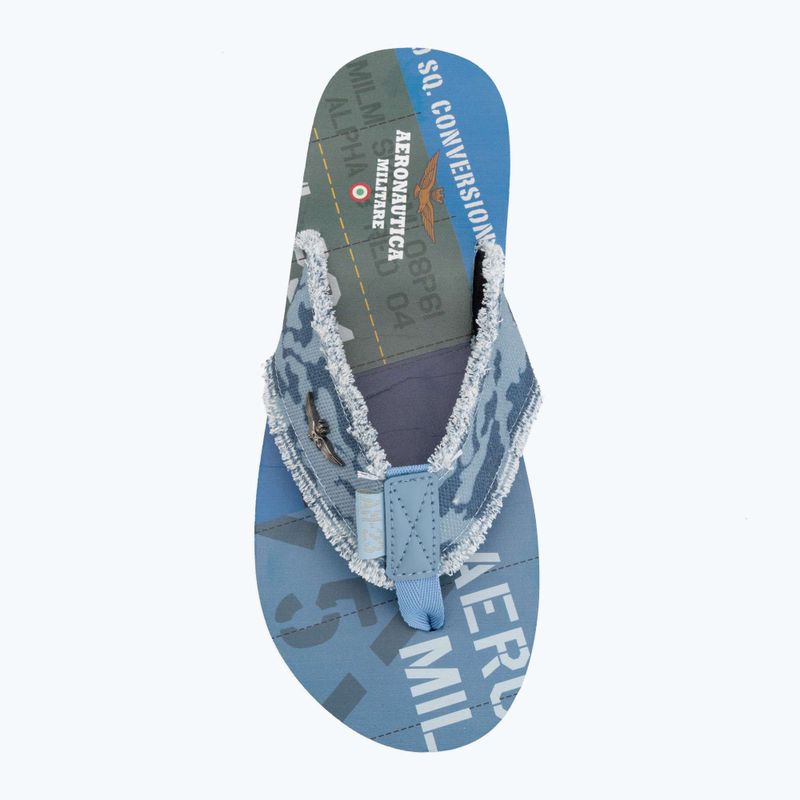 Pánské žabky Aeronautica Militare SC0310UCT03593 camouflage blue 5