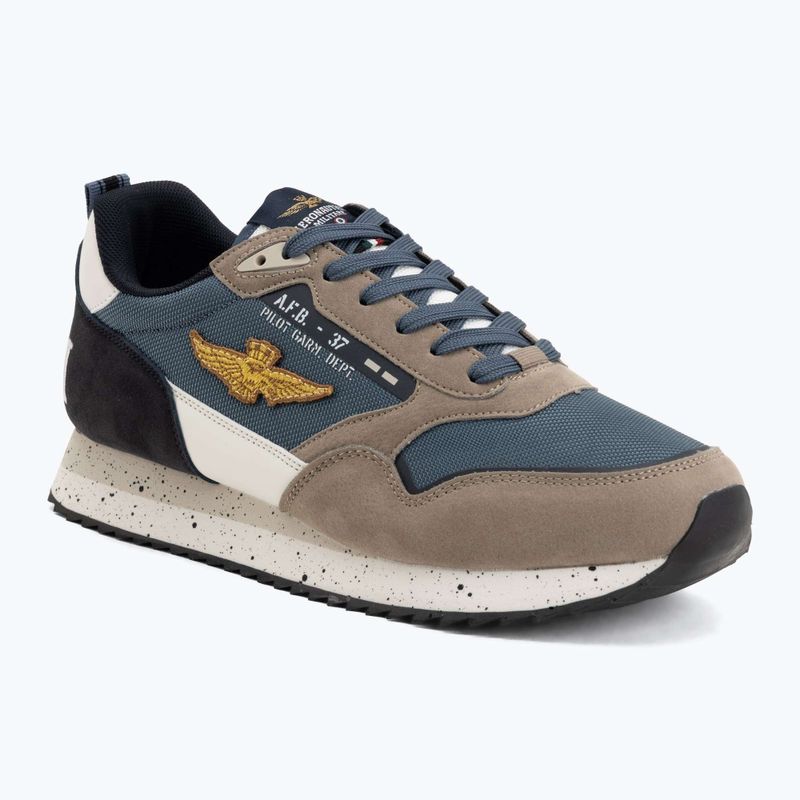 Pánské boty Aeronautica Militare SC0288UCT03545 multicolor jeans/sand