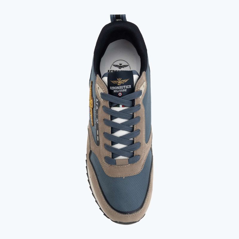 Pánské boty Aeronautica Militare SC0288UCT03545 multicolor jeans/sand 5