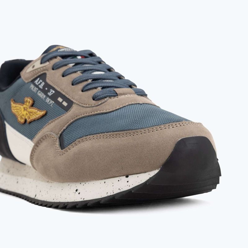 Pánské boty Aeronautica Militare SC0288UCT03545 multicolor jeans/sand 7