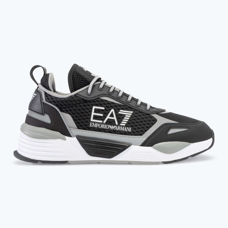 Boty EA7 Emporio Armani Ace Runner Mesh black/ silver 2