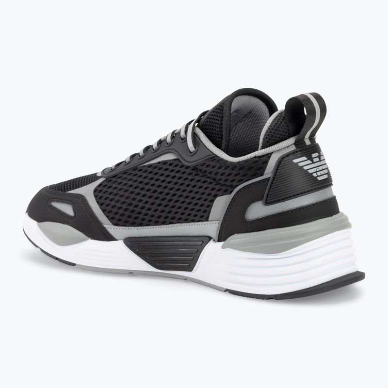 Boty EA7 Emporio Armani Ace Runner Mesh black/ silver 3