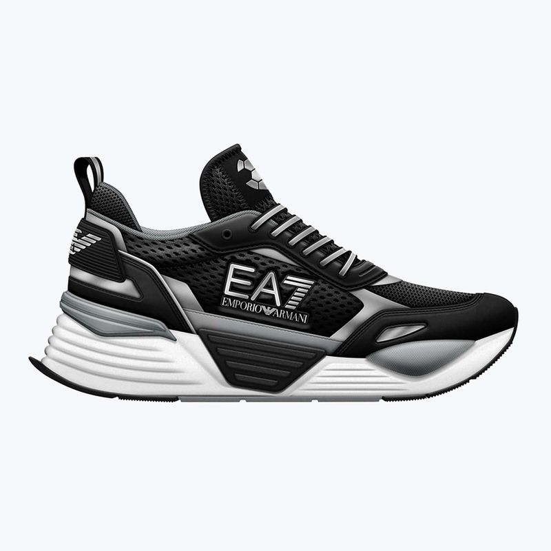 Boty EA7 Emporio Armani Ace Runner Mesh black/ silver 8