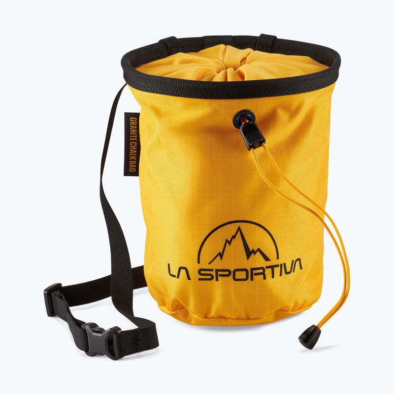 Pytlík na magnézium La Sportiva Granite yellow/black