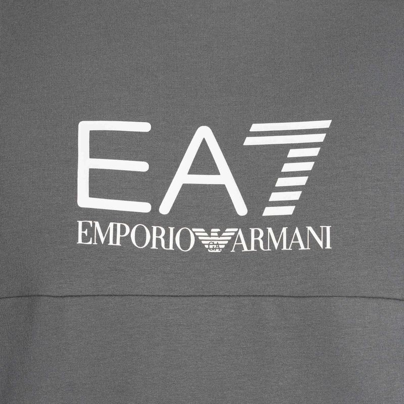 Pánská mikina EA7 Emporio Armani Train Summer Block iron gate 3