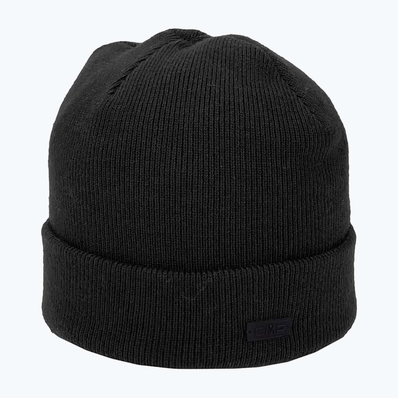 Pánská zimní čepice CMP 5505605 Knitted black