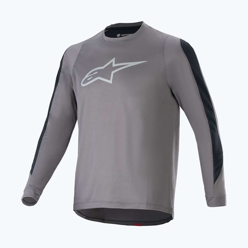 Pánský cyklistický dres longsleeve Alpinestars A-Dura Dri Astar dark gray