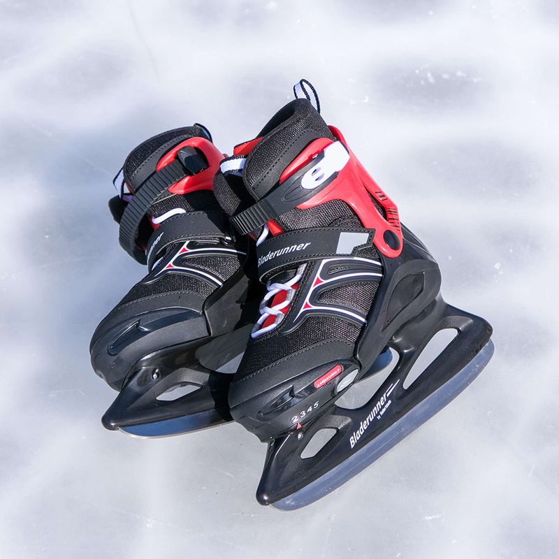 Dětské brusle Bladerunner Micro Xt Ice black/red 6
