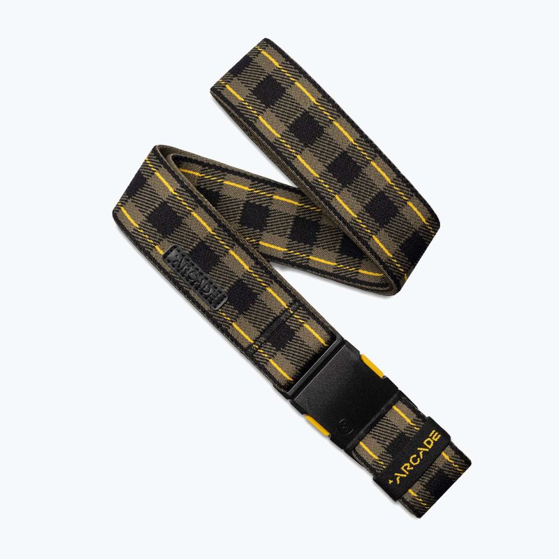 Pásek do kalhot Arcade POW x Joseph Toney crocodile/mustard