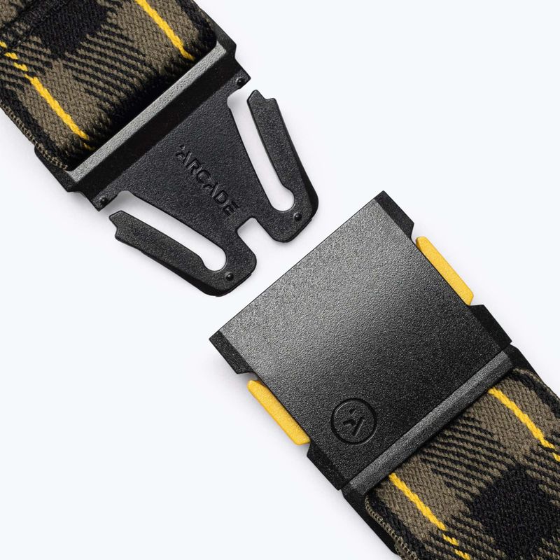 Pásek do kalhot Arcade POW x Joseph Toney crocodile/mustard 3