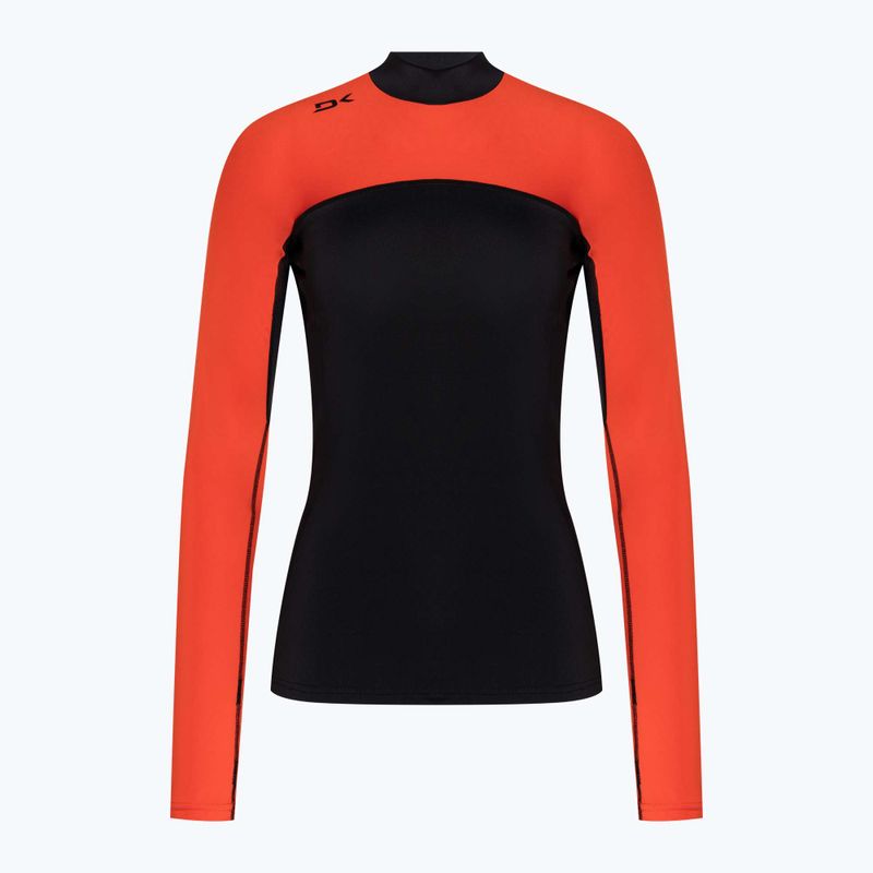 Dámské plavecké tričko Dakine Hd Snug Fit Rashguard black and red DKA651W0008 3