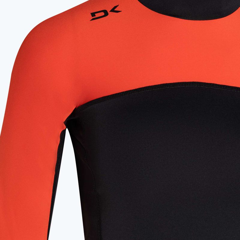 Dámské plavecké tričko Dakine Hd Snug Fit Rashguard black and red DKA651W0008 5