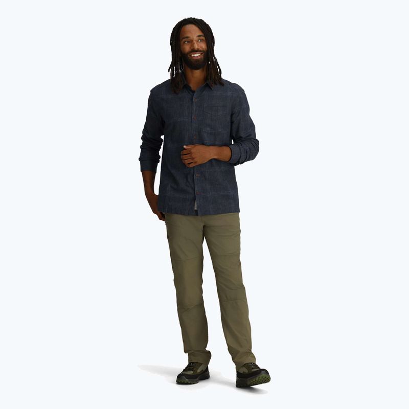 Pánská košile  Royal Robbins Hempline Spaced collins blue 3