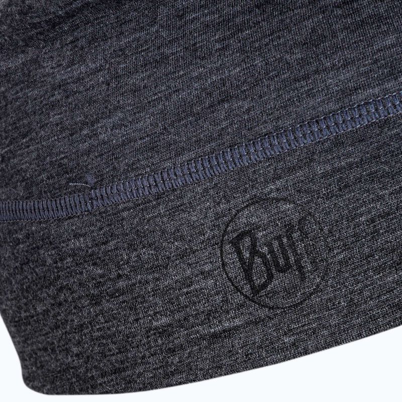 Čepice BUFF Lightweight Merino Wool Hat Solid šedá 113013.937.10.00 3