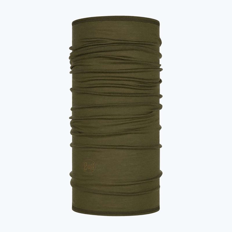 Multifunkční šátek BUFF Lightweight Merino Wool zelený 113010.843.10.00 4