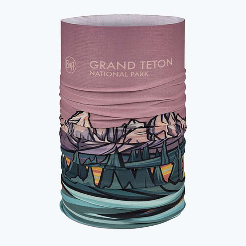 Multifunkční šátek BUFF Coolnet UV National Parks grand teton