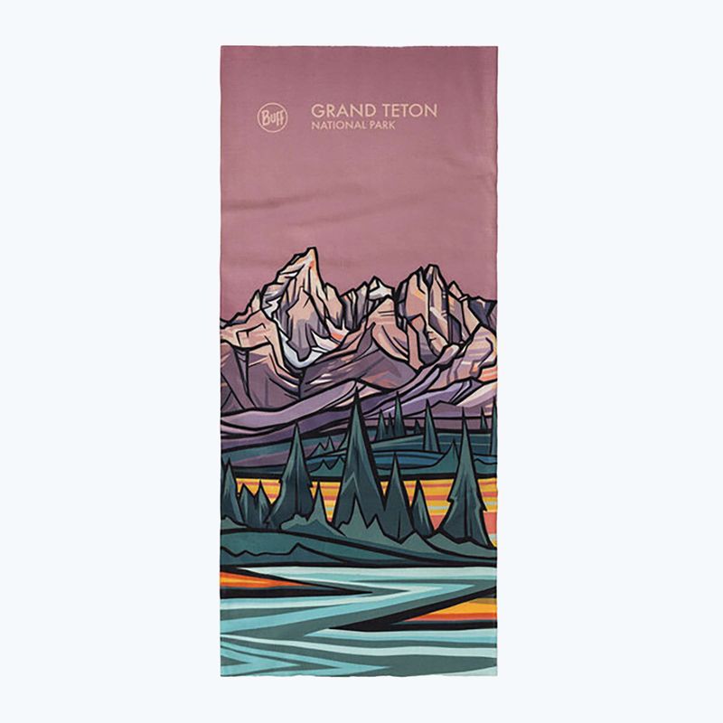 Multifunkční šátek BUFF Coolnet UV National Parks grand teton 2