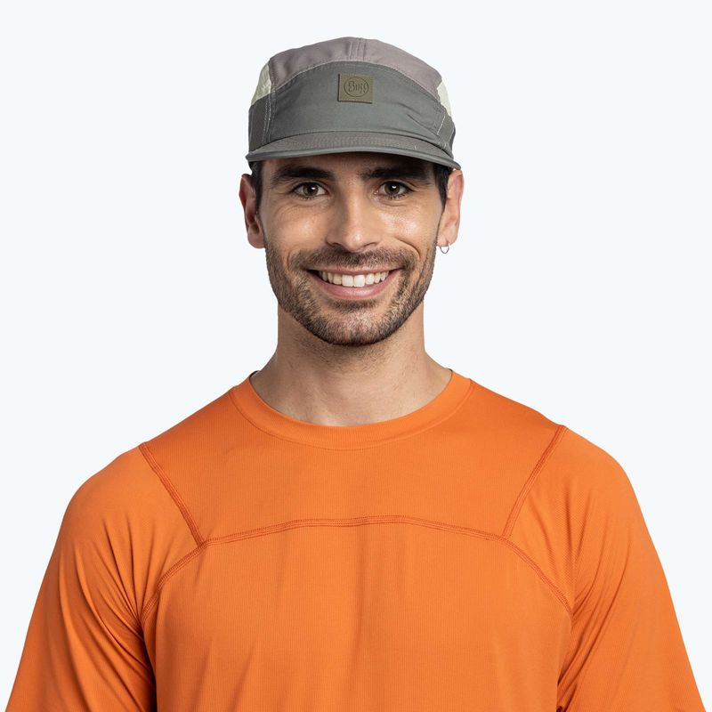 Kšiltovka BUFF 5 Panel Go domus khaki 3