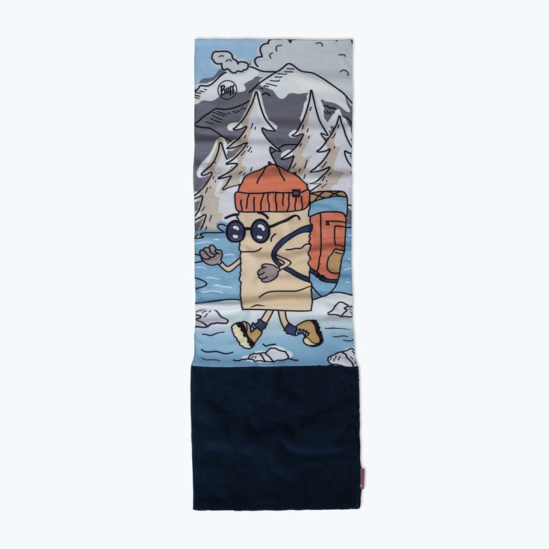 Dětský multifunkční šátek BUFF Polar teyt blue 2