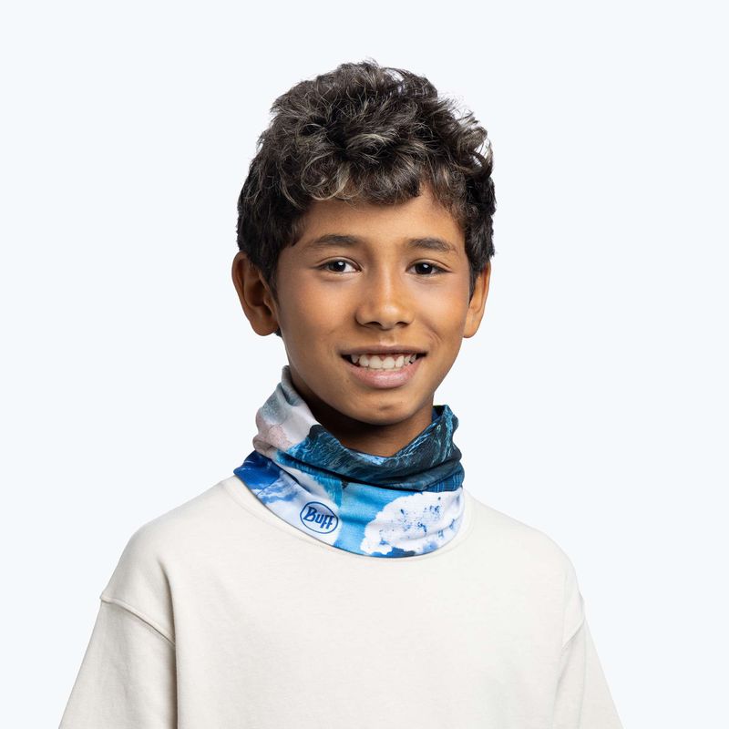 Multifunkční šátek BUFF Coolnet UV turbo blue 3