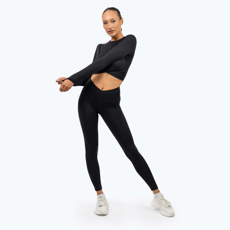 Dámský top tričko NEBBIA Elevated black 2