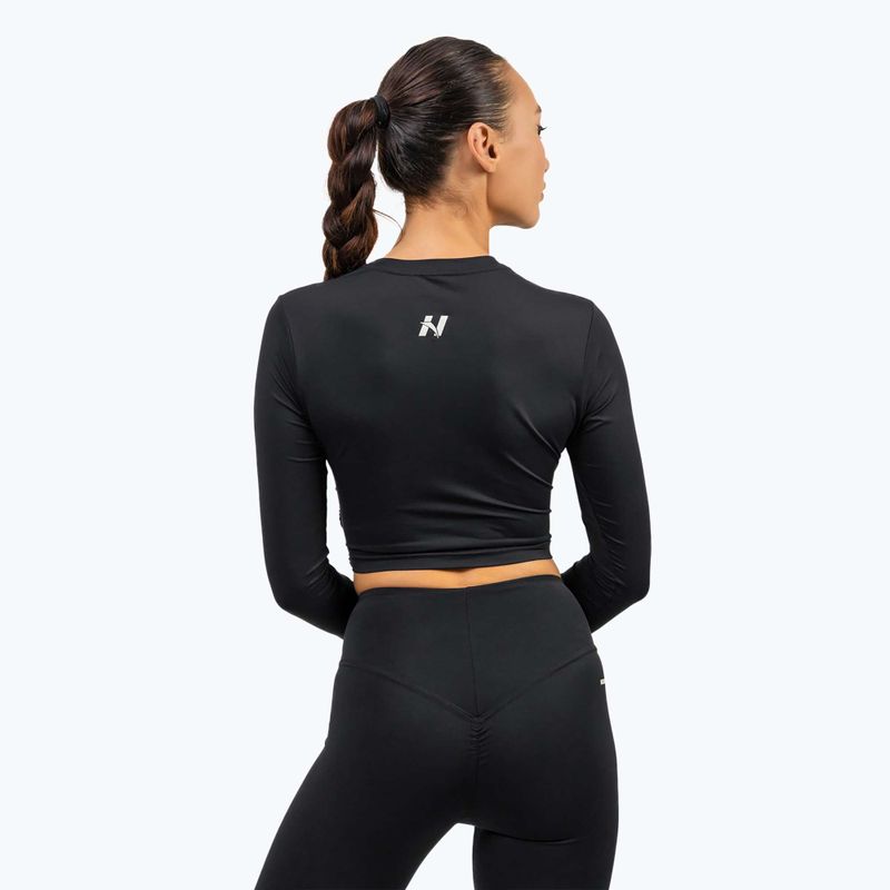 Dámský top tričko NEBBIA Elevated black 3