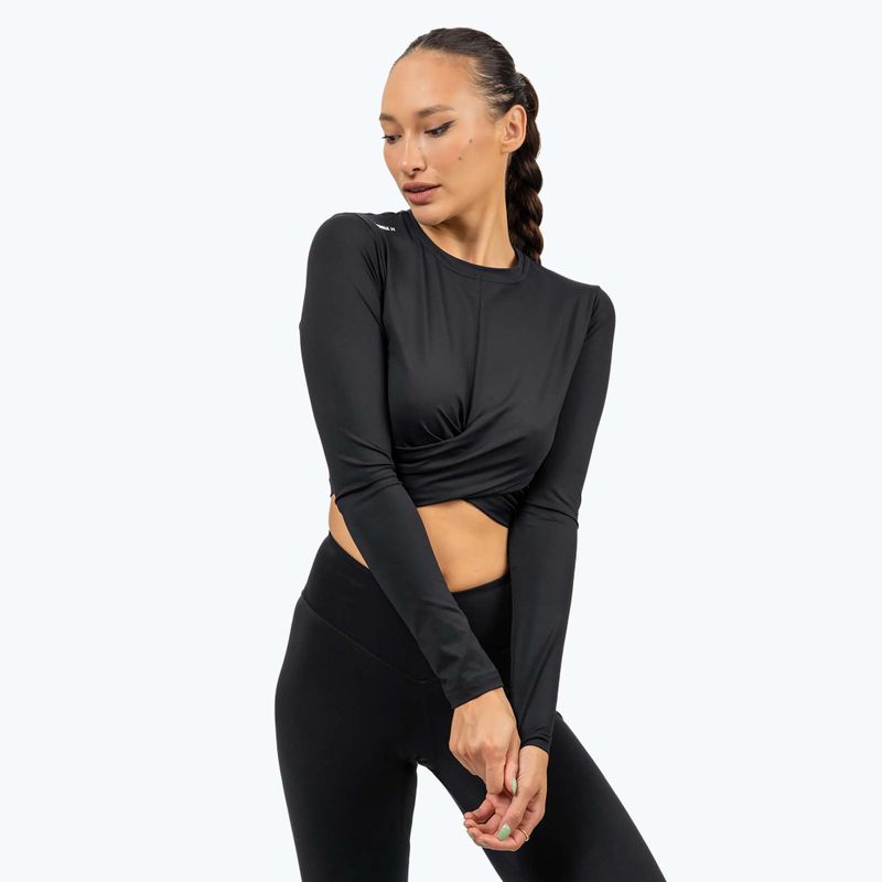 Dámský top tričko NEBBIA Elevated black 4