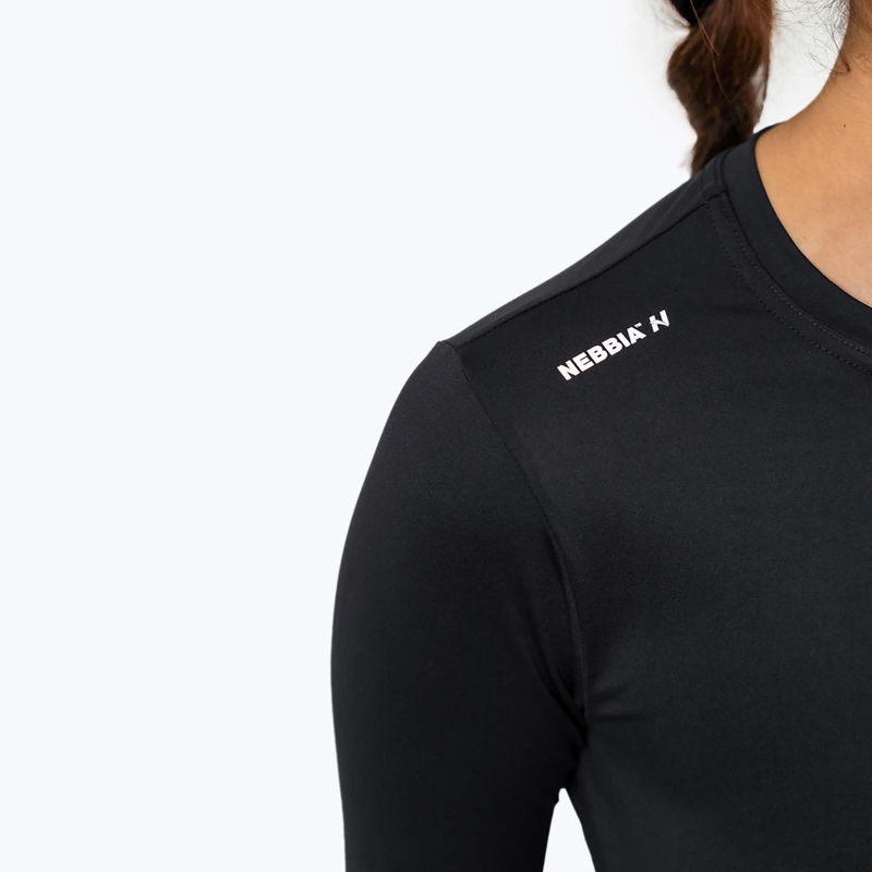 Dámský top tričko NEBBIA Elevated black 5