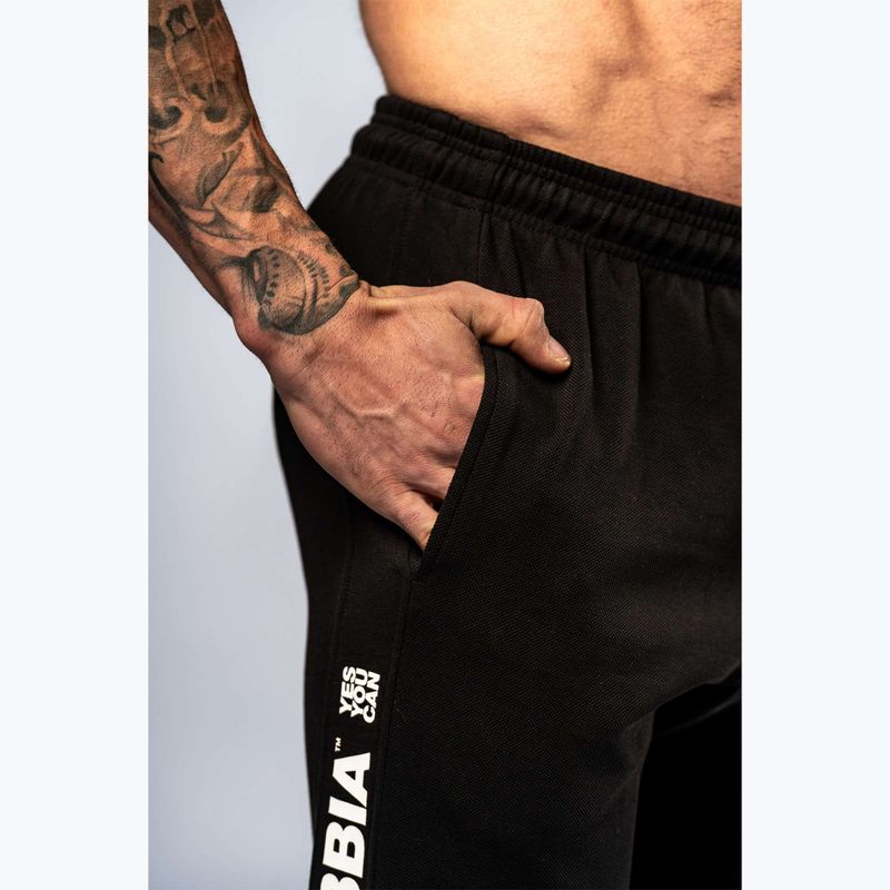 Pánské tréninkové kalhoty NEBBIA Hero black 5