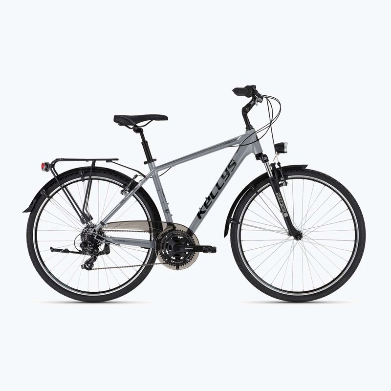 Trekový bicykel Kellys Carson 10 28" moonstone grey