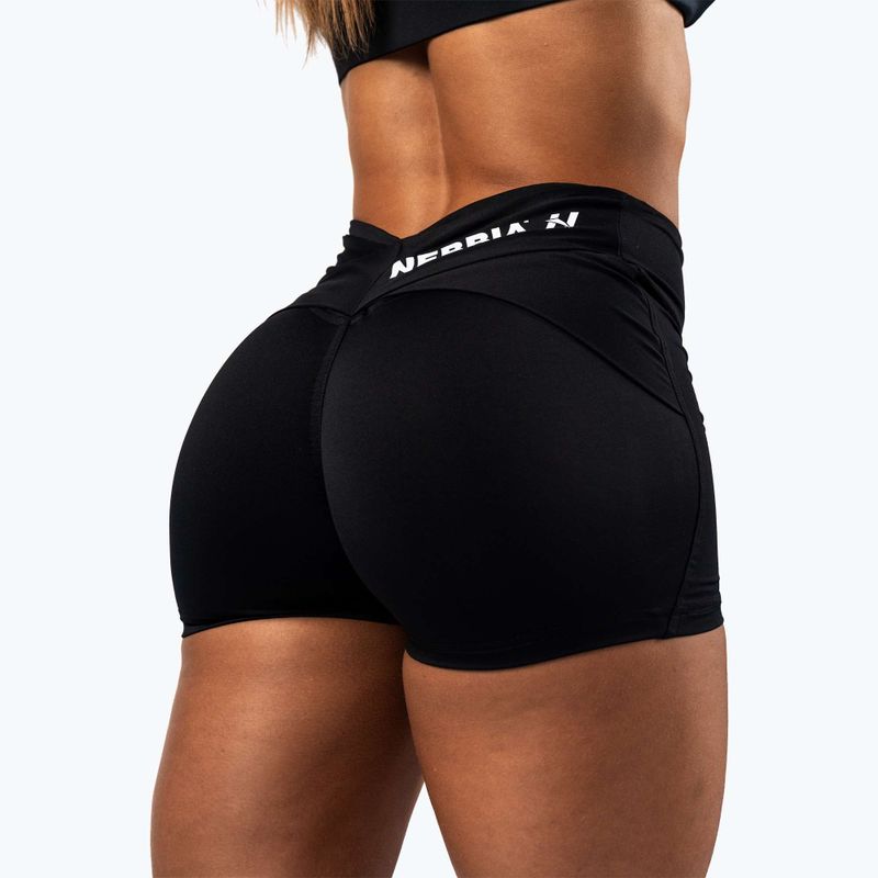 Dámské tréninkové šortky NEBBIA Strong Beauty black 3