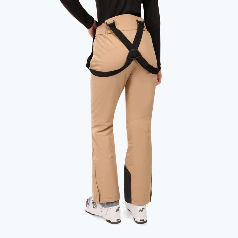 Dámské lyžařské kalhoty Kilpi Elare beige 2